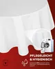 Tischdecke Tischtuch rund Damast weiß 100% Baumwolle Damast Produktbild-Vorschau 5
