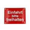 Einfahrt bitte freihalten Schild – 15x20 cm – Keramik Produktbild-Vorschau 7