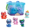 Disney Stitch set met 5 badkamerfiguren Productafbeelding-voorbeeld 2