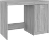 vidaXL Písací stôl Grey Sonoma 100x50x76 cm odvodený Náhľad obrázku produktu 1