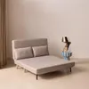 sweeek - 2-Sitzer-Sofa mit Stoffbezug, Holzfüße - Beige Produktbild-Vorschau 5