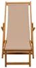 vidaXL Transat pliable, 3 positions, en bois d'eucalyptus Voir les images du produit 3
