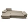 AX LIVING Manisa Wohnzimmer Couch L Form Hellbraune Sofa L Produktbild-Vorschau 3