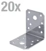 Alberts Winkelverbinder | Edelstahl | 70 x 70 x 55 mm | Produktbild-Vorschau 2