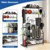 COSTWAY 3 torby golfowe do przechowywania w garażu, mobilny Podgląd zdjęcia produktu 4