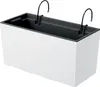 nabbi Plastový balkónový kvetináč DUC400W 39,5 cm - biela Náhľad obrázku produktu 1