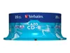 Verbatim CD-R AZO Crystal, Spindel, cyanínové/Azo farbivo Náhľad obrázku produktu 1