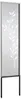 Garten Sichtschutz-Leinwand Floral Silber 32 x 140 cm Produktbild-Vorschau 5