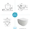 Alpenberger Dusch WC Komplett Set mit Villeroy & Boch Produktbild-Vorschau 5