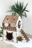 XL Katzenhaus Katzenhäuschen Katzenhütte Katzenhöhle Produktbild-Vorschau 4
