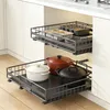 2x Teleskopschublade,Ausziehbare Schublade Küche mit Produktbild-Vorschau 1