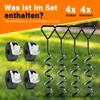 JUNIERS Bodenanker Trampolin Set – 4X Erdanker zum Produktbild-Vorschau 6