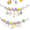 Kit braccialetti fai da te bambini, 60 perline e ciondoli, Anteprima dell’immagine prodotto 5
