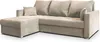 A beige sectional sofa with a chaise lounge is shown against a white background. Produktbild-Vorschau