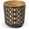 AZTEK 190 vaso da fiori - k/nero + c/oro chiaro LA791-49 Anteprima dell’immagine prodotto 1