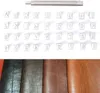 Sada kožených abecedních razítek,Číslo razítka Náhled obrázku produktu 4