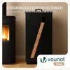 VOUNOT® Metall Pelletbehälter mit Sichtfenster 36x36x76 Produktbild-Vorschau 4