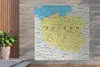 MuchoWow® Zahradní plakáty - Mapa Polska - 200x200 cm - Náhled obrázku produktu 2