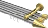 Interdeco Innenlaufstange / Gardinenstange mit Innenlauf Produktbild-Vorschau 1