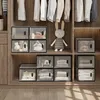 WOLTU 12er Set Schuhbox faltbar stapelbar, Kunststoffbox, Produktbild-Vorschau 4