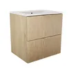 WENA Waschtischunterschrank 60 cm mit Waschbecken, Produktbild-Vorschau 1