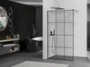 Mexen Kioto Walk-In Duschwand 110x200 cm, Muster, Gunmetal, Produktbild-Vorschau 2