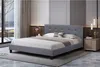 Doppelbett "Julia" - 160 x 200 - Hellgrau Produktbild-Vorschau 2