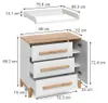 Fasciatoio Vitalispa Malia Bianco 98 x 98 cm con 1 porta e Anteprima dell’immagine prodotto 2