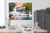 MuchoWow® Poster Wasserfall - Wasser - Steine - Pflanzen - Produktbild-Vorschau 3