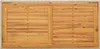 vidaXL Gartentisch Beige 123x60x74 cm Poly Rattan & Produktbild-Vorschau 3