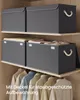 SONGMICS Aufbewahrungsbox mit Deckel, klappbar, 3er Set, 50 Produktbild-Vorschau 7
