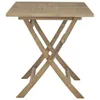 vidaXL Gartentisch Klappbar Grau 120x70x75 cm Massivholz Produktbild-Vorschau 4