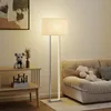 HOMCOM LED Stehlampe Stehleuchte mit Leinen-Lampenschirm, 3 Produktbild-Vorschau 8