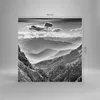 Bilder auf glas - Einteilig - Schwarzweiß Landschaft Berge Produktbild-Vorschau 3