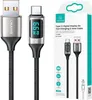 Usams Geflochtenes Kabel U78 Usb-C 1,2 M Led 6 A Produktbild-Vorschau 1