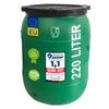 plasteo Weithalsfass 220 L Deckelfass lebensmittelecht – Produktbild-Vorschau 1