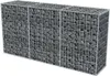 Kosz Gabionowy, Galwanizowana Stal, 200 X 50 X 100 Cm Podgląd zdjęcia produktu 3