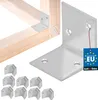 KOTARBAU® 100 pcs. Raccord d'angle 35 x 35 x 35 mm acier Voir les images du produit 1