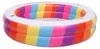 Kinder 2 Ring Pool Regenbogen 187x42,5cm 51457 Produktbild-Vorschau 10