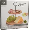 Excellent Houseware Serviertablett 2 Etagen Bambus Rund Produktbild-Vorschau 12