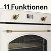 Klarstein Victoria Pyro Einbaubackofen 60 cm – 76L, Produktbild-Vorschau 3