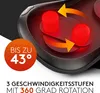 Wellax - Massagekissen mit Wärmefunktion & 360° Drehung - Produktbild-Vorschau 3