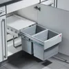 Hailo Tandem 4. poubelle, gris clair.  - Poubelle Voir les images du produit 4