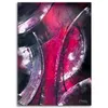 Leinwandbild silberne kreise abstraktion 80x120 cm Feeby Produktbild-Vorschau 3