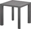 Beistelltisch Aluminium Tischchen taupe 45 x 45 cm als Produktbild-Vorschau 1