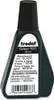 A bottle of black ink for stamps. Produktbild-Vorschau