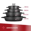 Smile MGK-17 soup pot Black Aluminium Anteprima dell’immagine prodotto 13