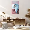 Bild auf Leinwand - Leinwandbild - Einteilig - Vögel Blau Produktbild-Vorschau 7