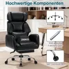 HOFFREE Ergonomická kancelárska stolička s kolieskami, Náhľad obrázku produktu 4