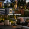 Filament LED zonne-tuinlamp FELIX, paalverlichting, warm Productafbeelding-voorbeeld 4